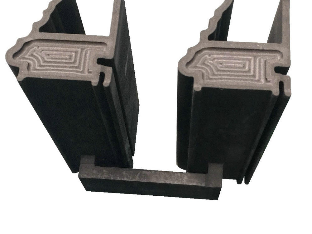  金剛石線切割機(jī)報告：加工實例 鋁型材石墨模具產(chǎn)品切割效果